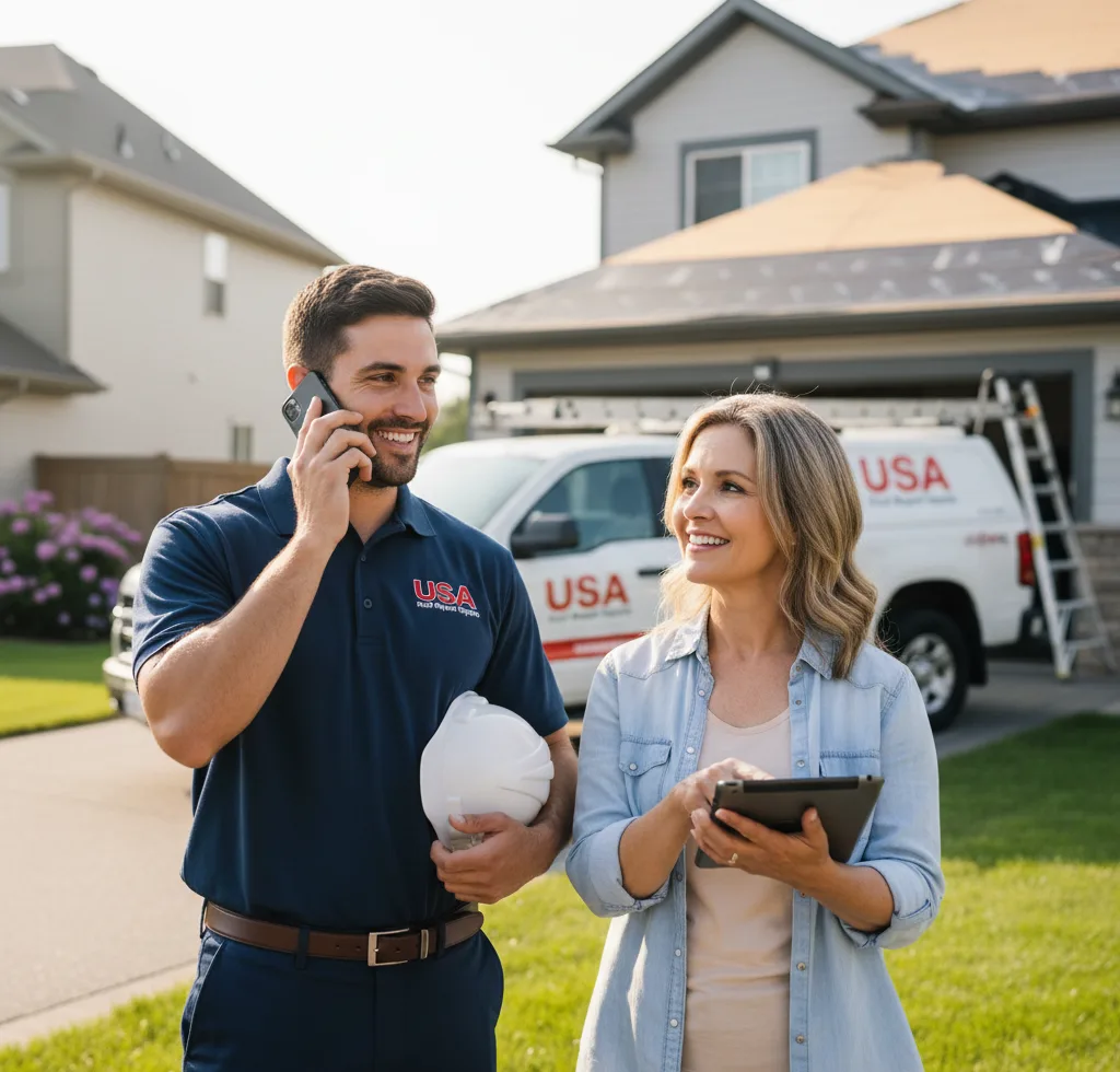 USA Roof Repair Experts customer support in Gibbstown